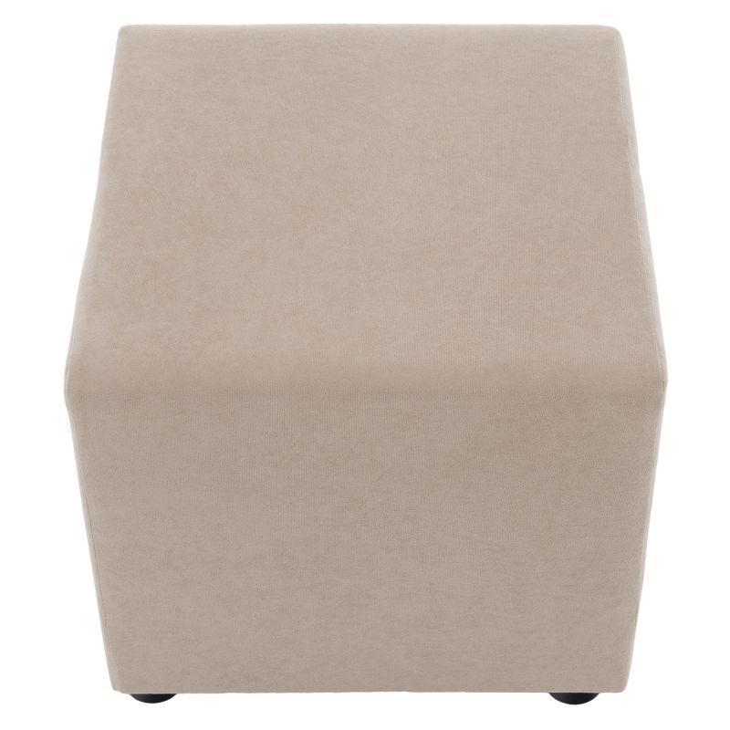 Praktický taburet, látka Alova béžová