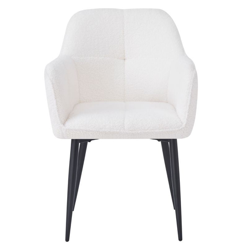 Pohodlné a štýlové dizajnové kreslo, biele