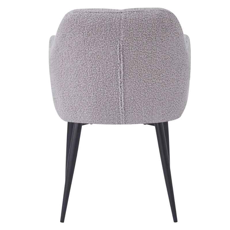 Pohodlné a štýlové dizajnové kreslo, sivé