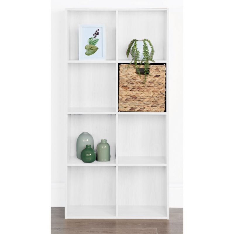 Regál viacúčelový, biely