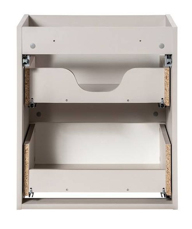 Skrinka do kúpeľne 82-50-2S, Cashmere, 2x zásuvka