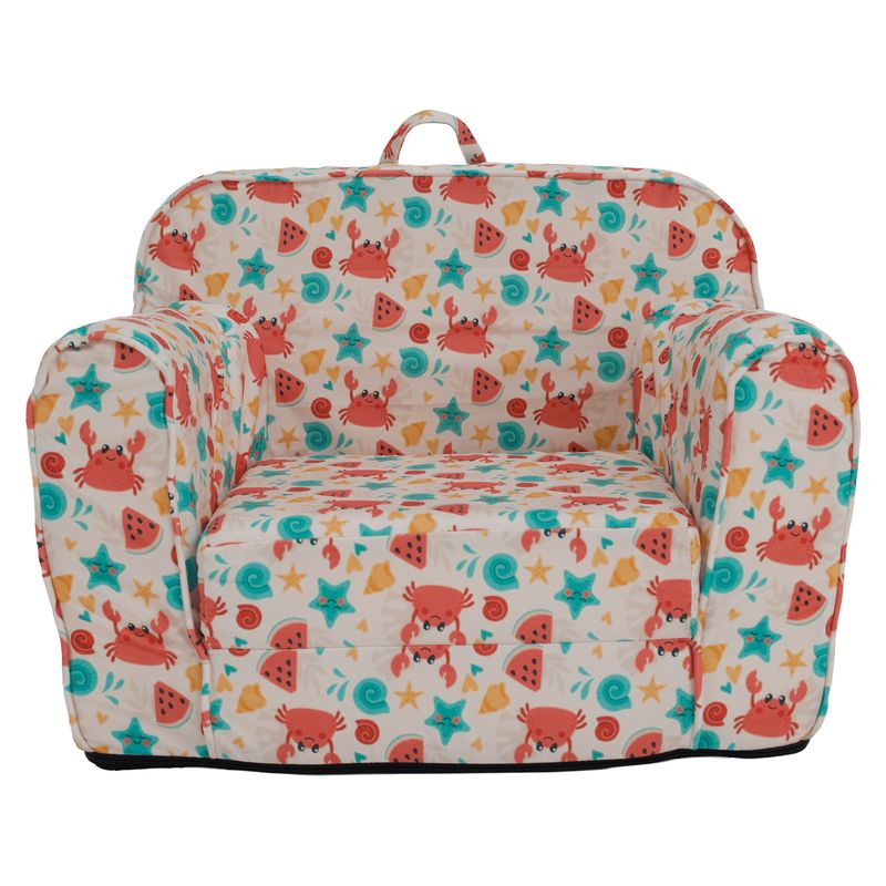 Rozkladací sedací vak, mix farieb