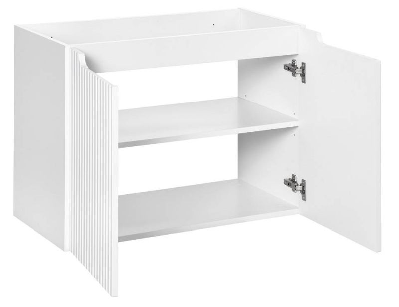 Skrinka do kúpeľne 82-80-2D, biela, 2x dvierka