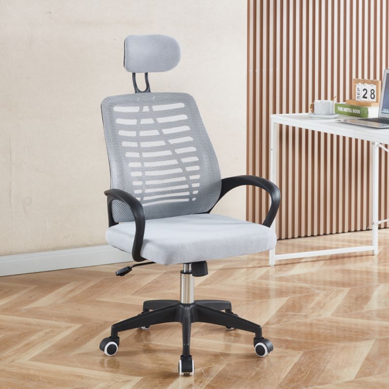 Moderné kancelárske kreslo, sivá-čierna