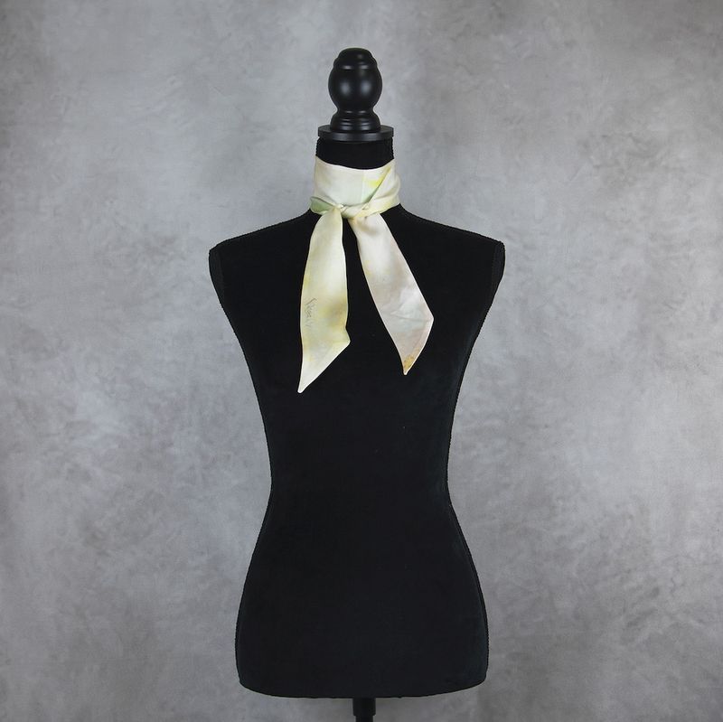 Hodvábna šatka Twilly LIMITED_049 – Ručne vyrábaná