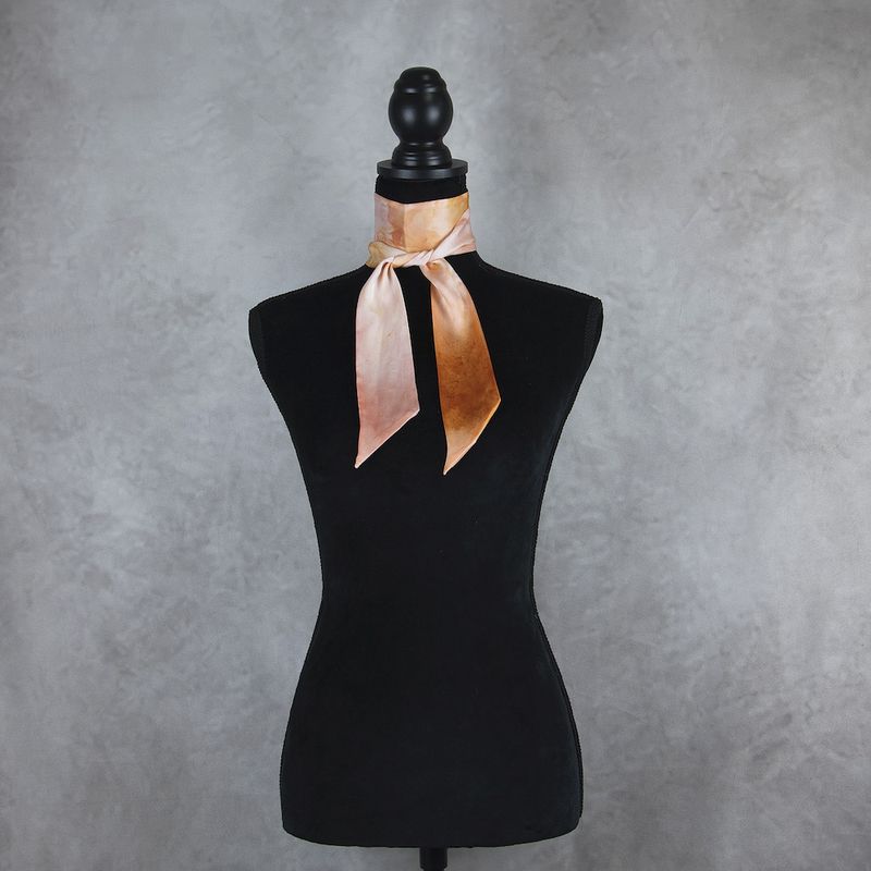 Hodvábna šatka Twilly LIMITED_046 – Ručne vyrábaná