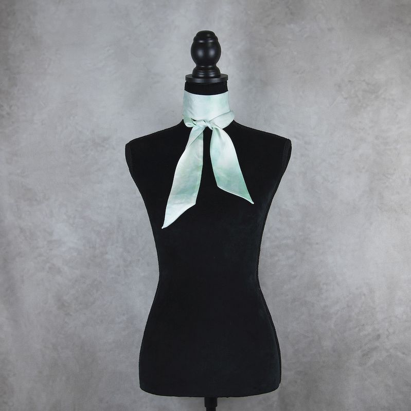 Hodvábna šatka Twilly LIMITED_023 – Ručne vyrábaná