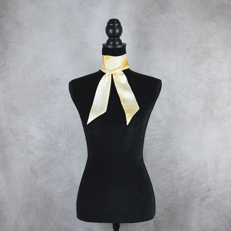 Hodvábna šatka Twilly LIMITED_022 – Ručne vyrábaná