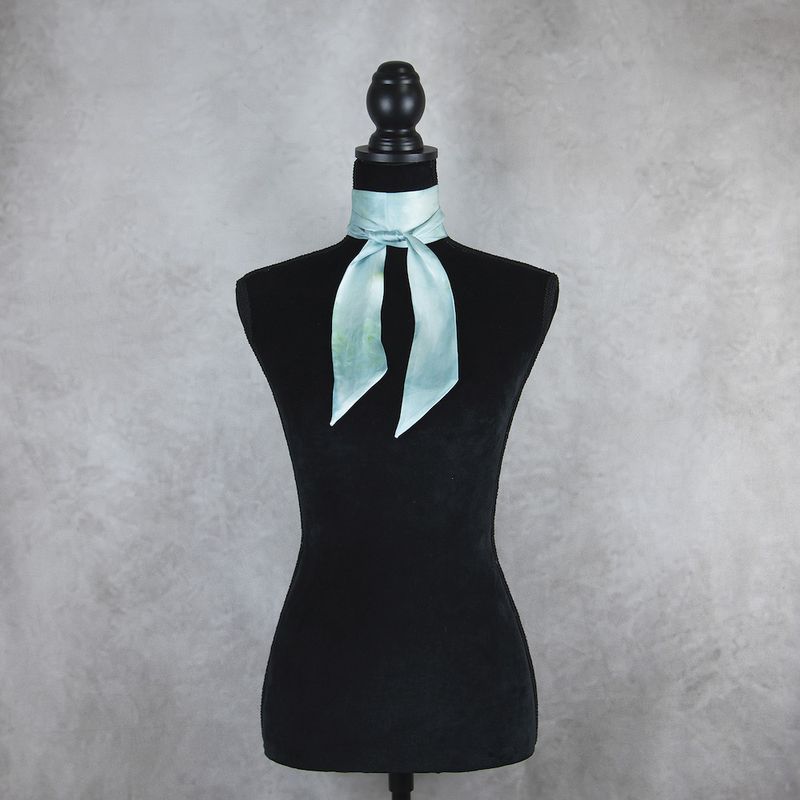 Hodvábna šatka Twilly LIMITED_019 – Ručne vyrábaná