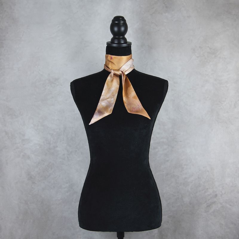 Hodvábna šatka Twilly LIMITED_016 – Ručne vyrábaná