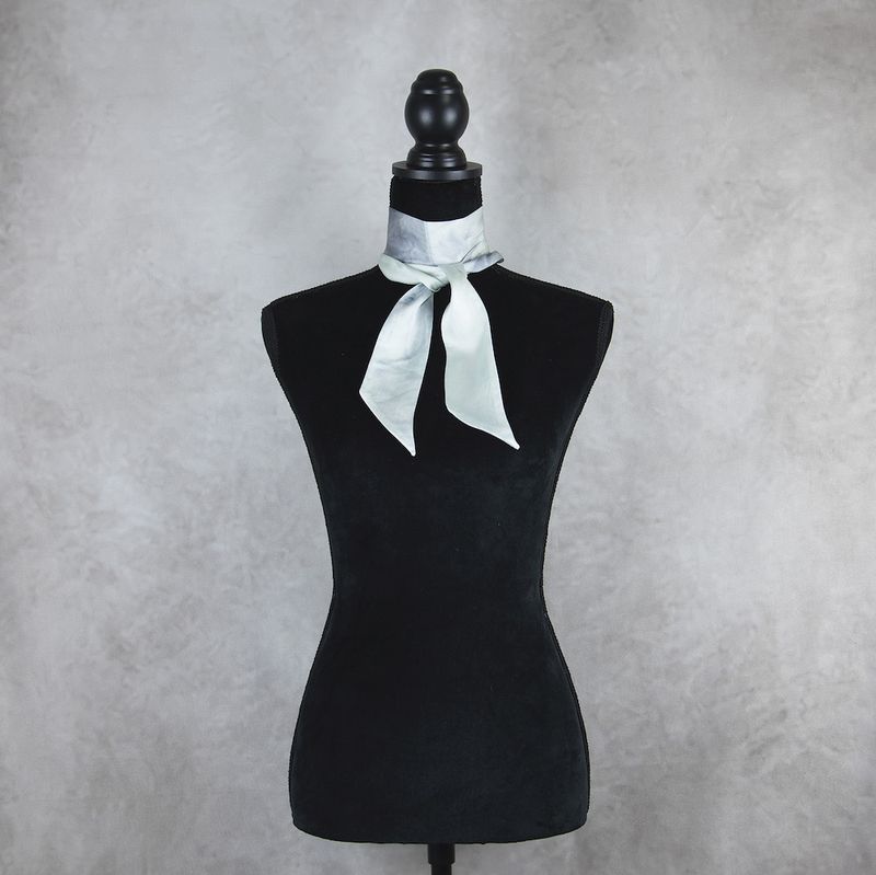 Hodvábna šatka Twilly LIMITED_012 – Ručne vyrábaná