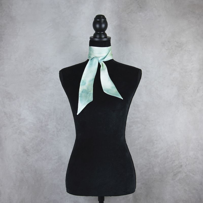 Hodvábna šatka Twilly LIMITED_010 – Ručne vyrábaná