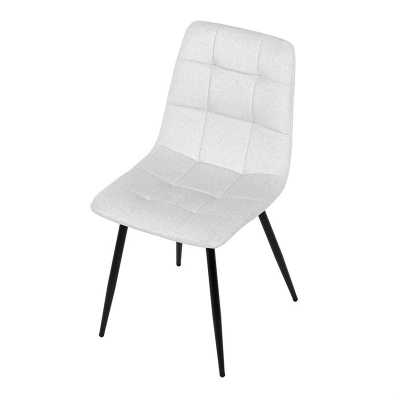 Jedálenský set 1+4, 130x80, keramická doska-biely mramor, stoličky biele