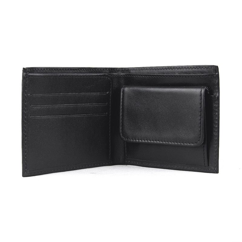 Luxusná peňaženka z pravej kože v čiernej farbe