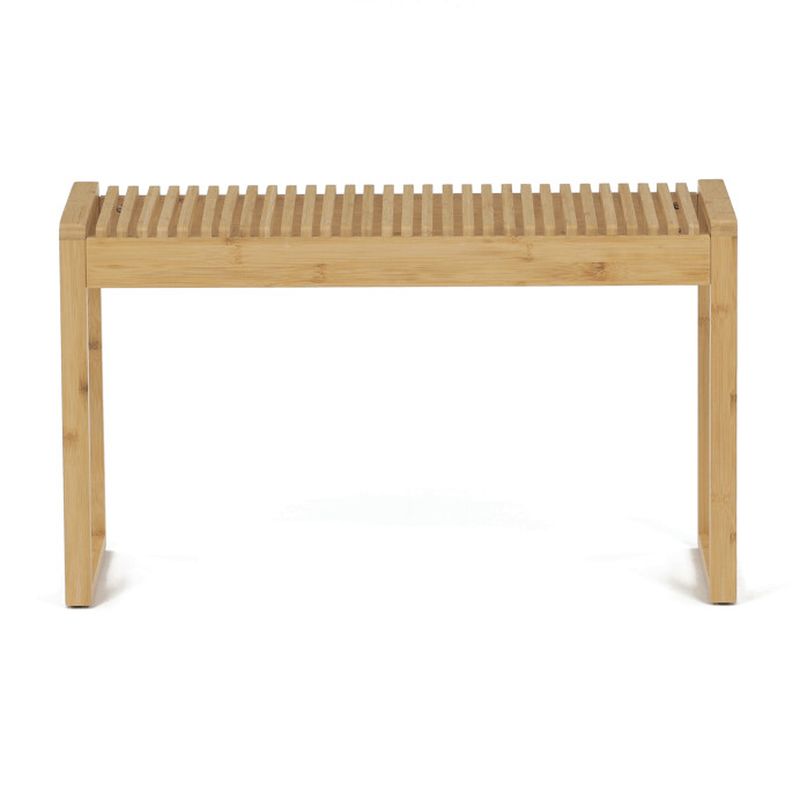 Lavica z masívneho bambusu – prírodný odtieň