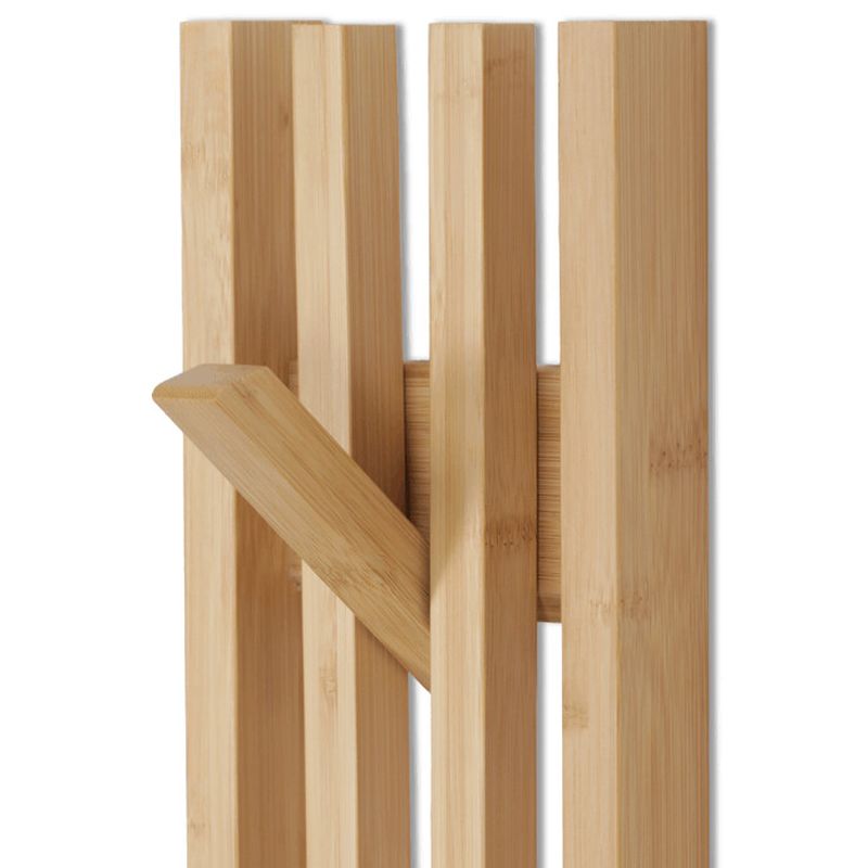 Nástenný vešiak 80 – bambus, prírodný