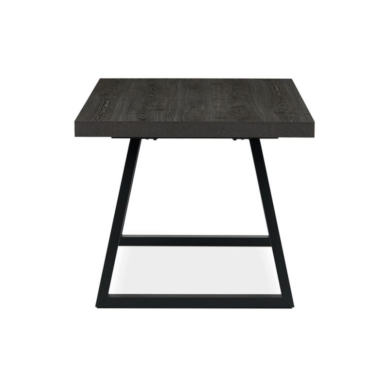 Jedálenský stôl rozkladací, 160-240 cm, sivý dub