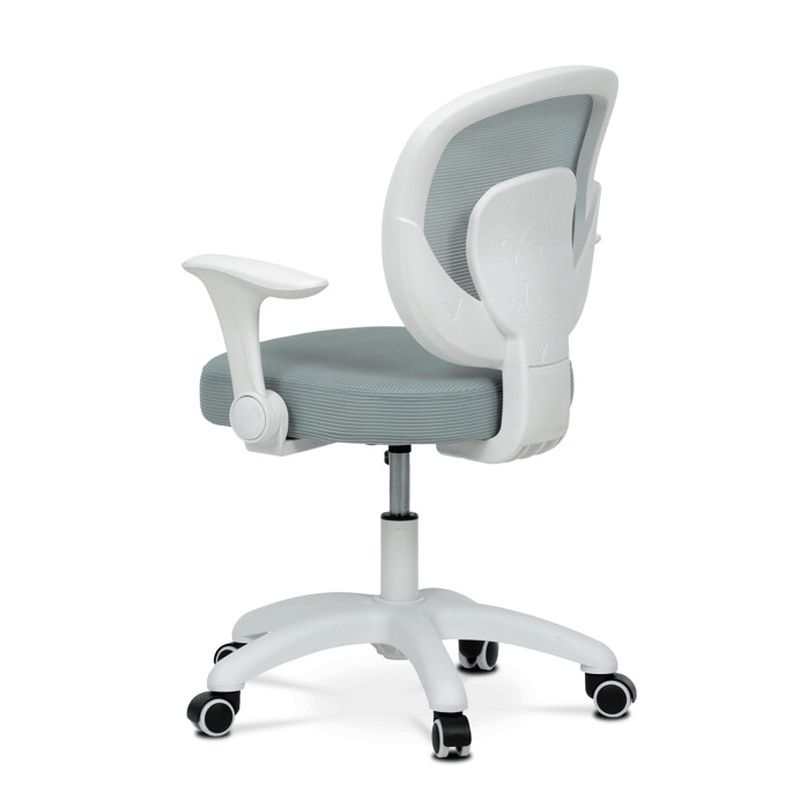 Detská stolička, výškovo nastaviteľná, zelená sieťovina