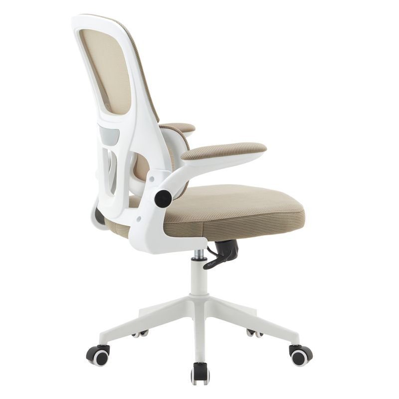 Kancelárske kreslo, z priedušnej sieťoviny v béžovej farbe