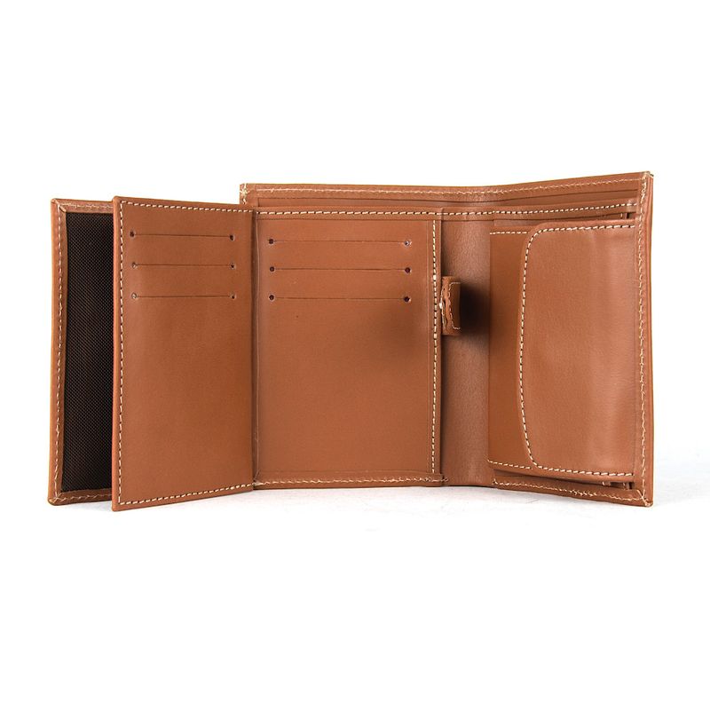 Luxusná kožená peňaženka vo svetlo hnedej farbe