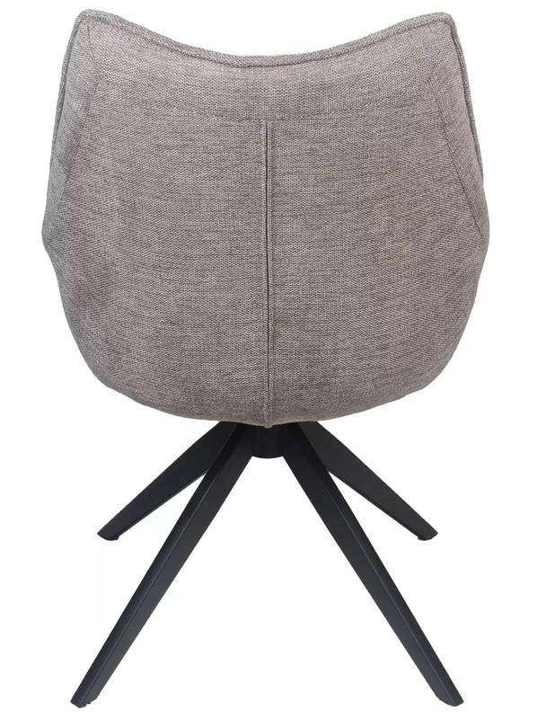 Moderná jedálenská stolička čierny mat – béžová 34