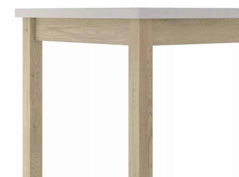 Jednoduchý jedálenský stôl 120, dub cremona torro-kašmír