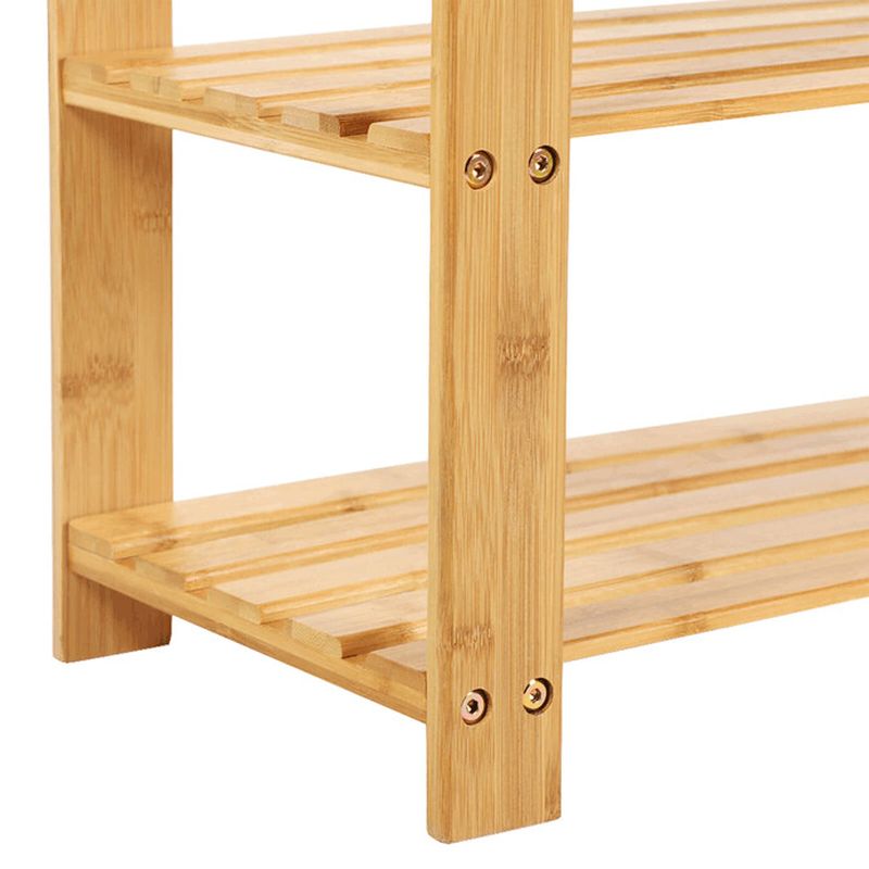 Botník z bambusu v prírodnom prevedení, 70x28x45