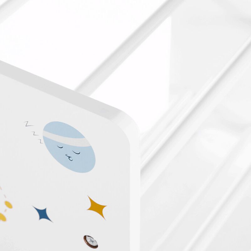 Regál na hračky, MDF viacfarebná