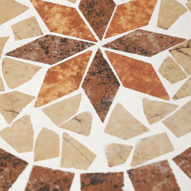 Set 2 stojanov na kvety, keramická mozaika, béžový