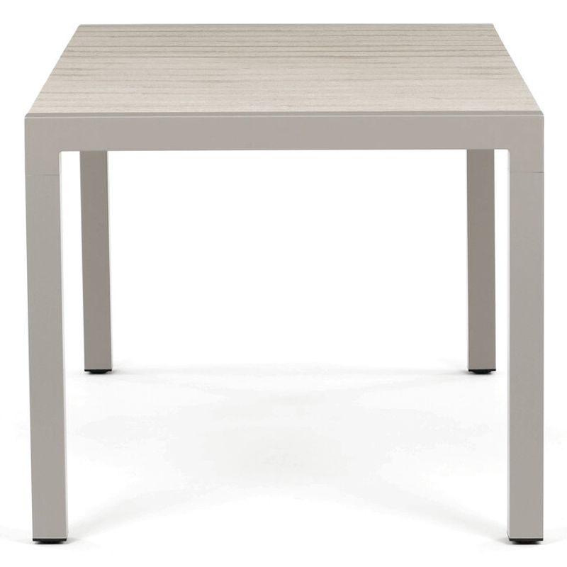 Záhradný stôl, béžový, 162×90cm, s polywoodovou doskou