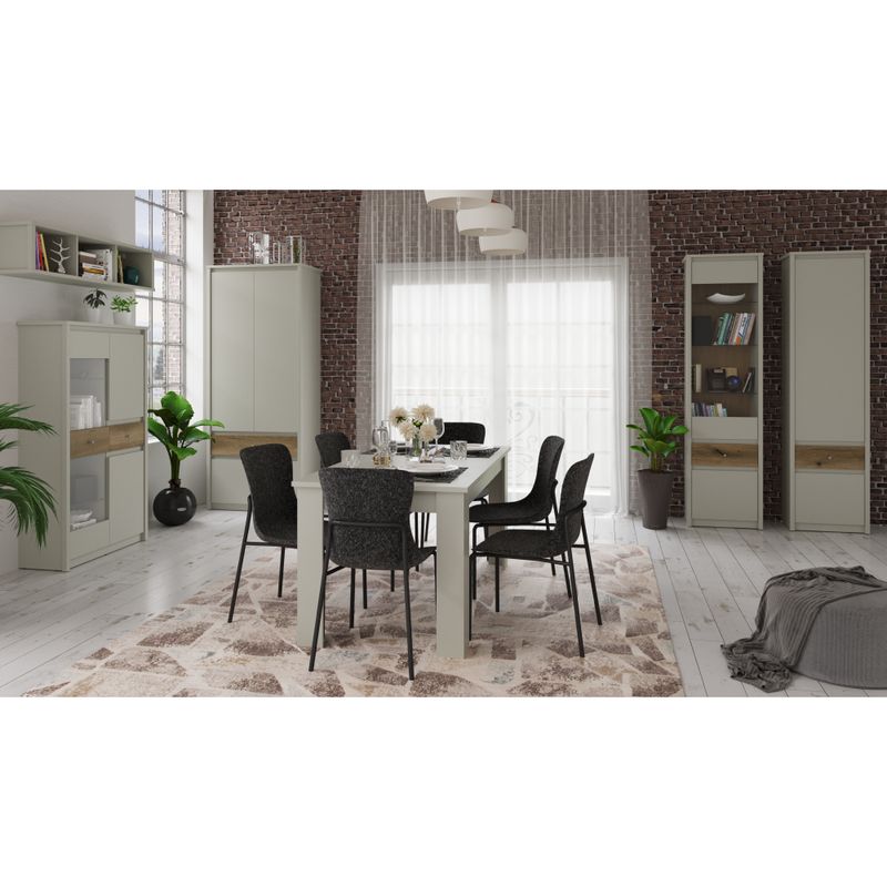 Závesná polica 125 cm, kašmír