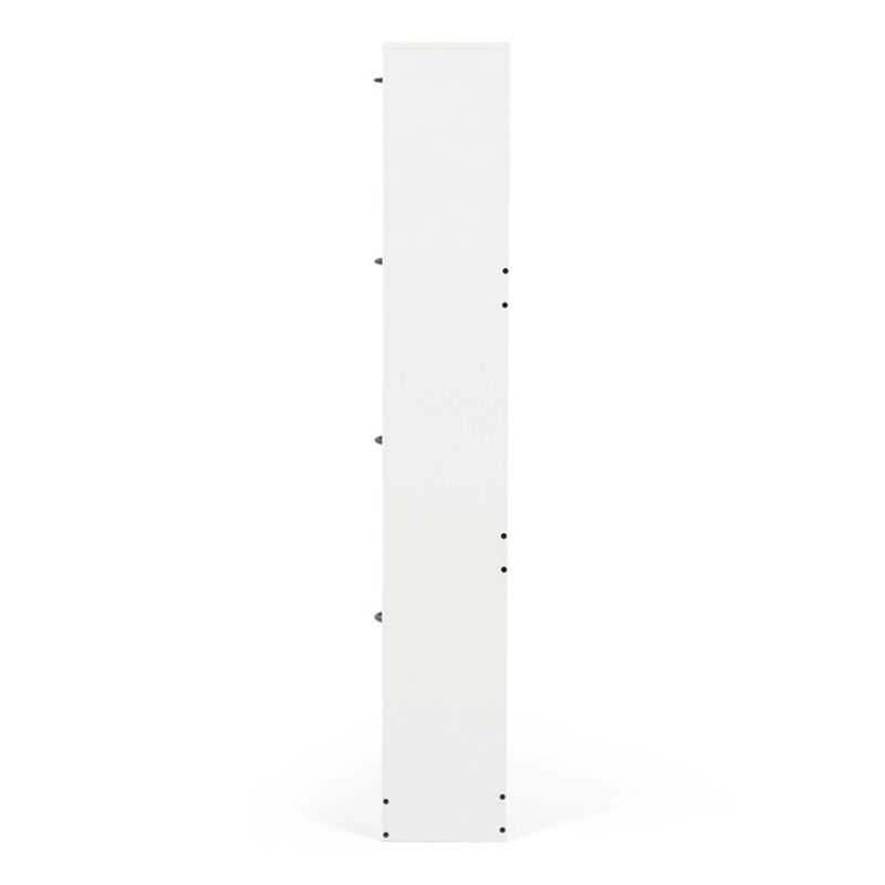 Botník so štyrmi priehradkami, biely