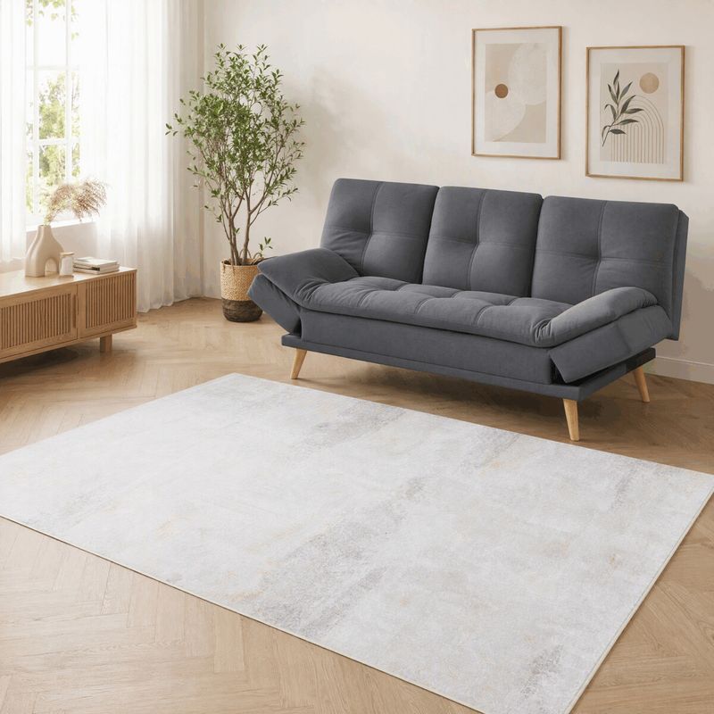 Moderný kusový koberec 160x230, béžový s jemným vzorom