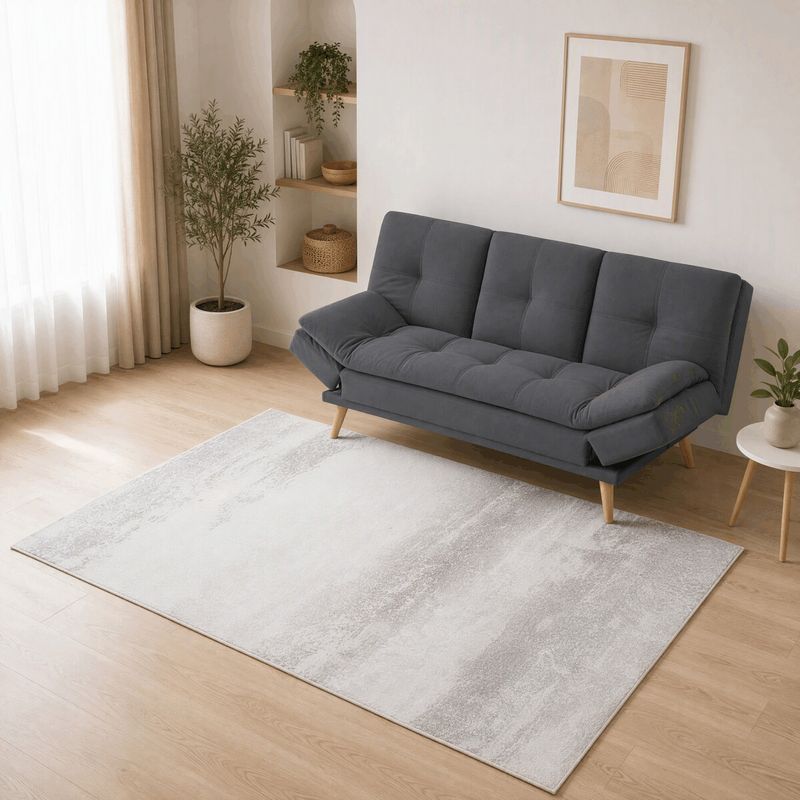 Moderný kusový koberec 160x230, béžový s jemným vzorom