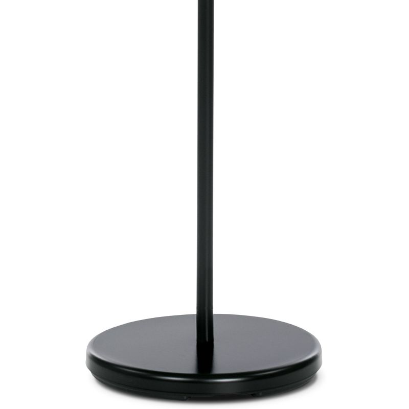 Vešiak v minimalistickom dizajne čierny