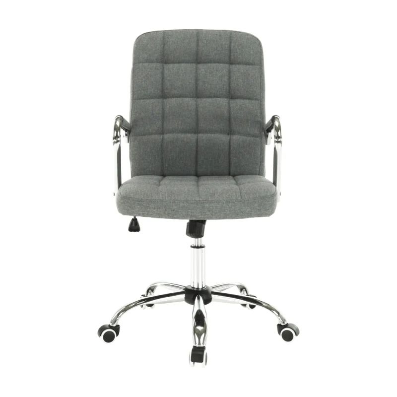 Kancelárske kreslo v modernom sivom prevedení