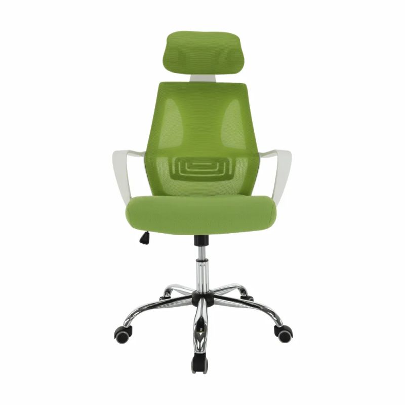 Kancelárske kreslo v zelenej látke