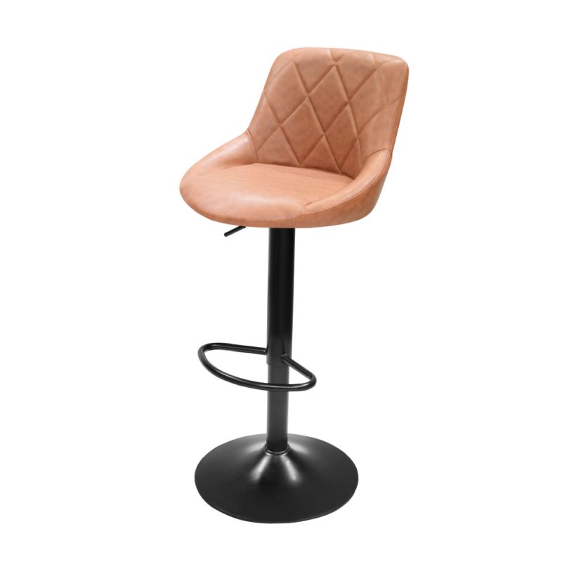 Futuristická barová stolička koňaková