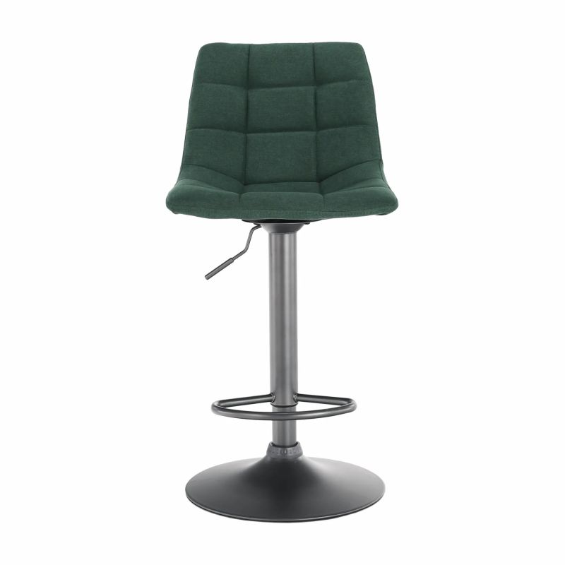 Príjemná a pohodlná barová stolička zelená