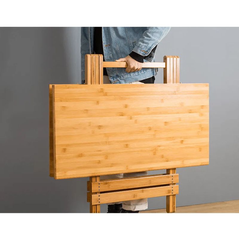 Stôl, prírodný bambus