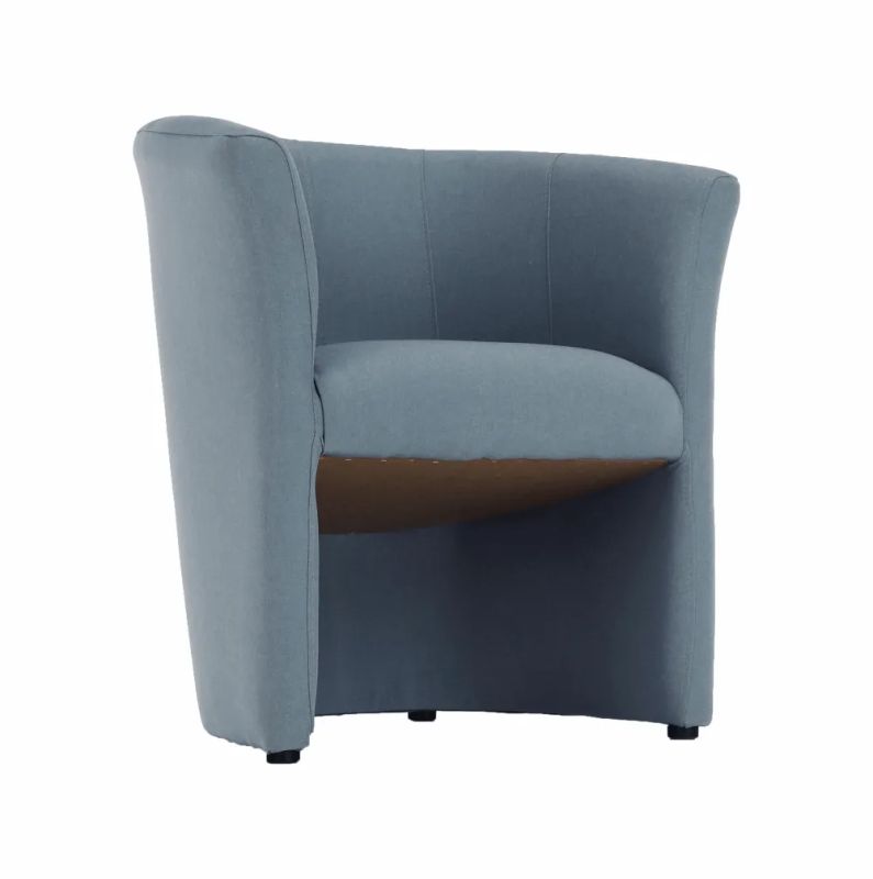 Elegantné kreslo, mentolová látka