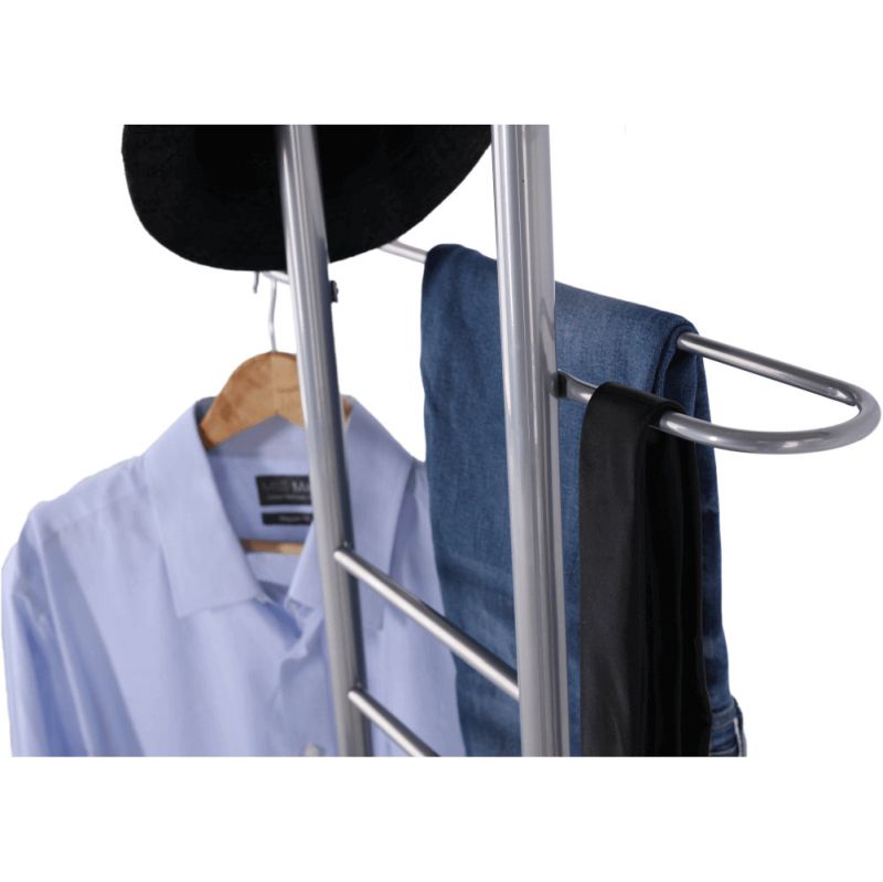 Nemý sluha so stoličkou, buk/strieborný