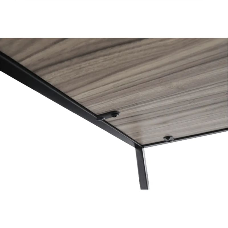 Všestranný príručný stolík, dub/čierna