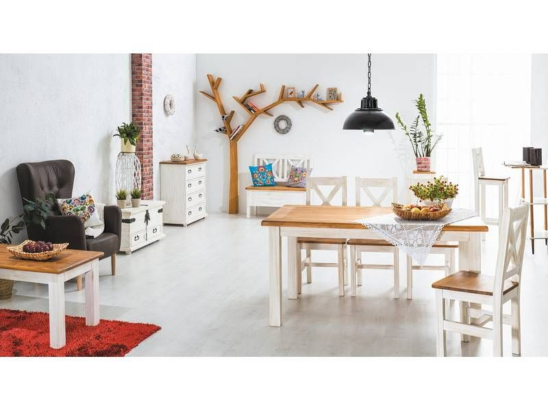 Moderný stôl s rozkladom 140-240, dub medovy/sosna