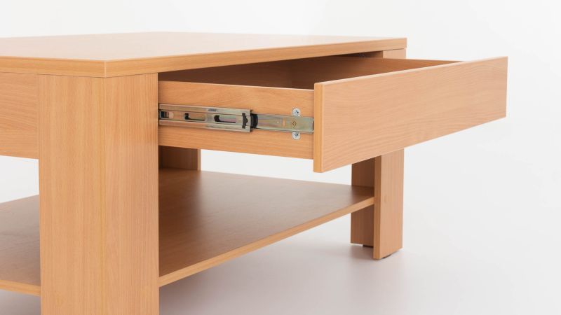 Konferenčný stolík z DTD so zásuvkou 110x70 - viac farebných prevedení