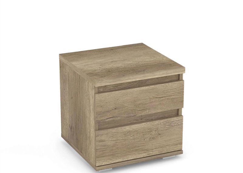 Nočný stolík  2-zásuvkový - viac farebných prevedení