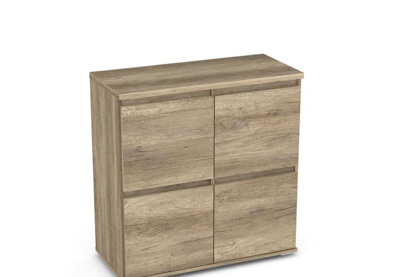 Komoda 4-zásuvková - viac farebných prevedení