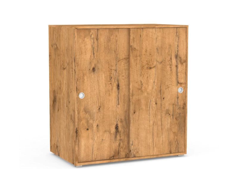 Moderná široká, nízka a hlboká komoda 2-dverová - viac farebných prevedení