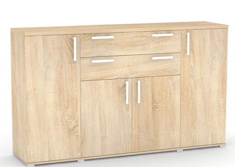 Štýlová komoda, 4x dvierka a 2x zásuvka - viac farebných prevedení