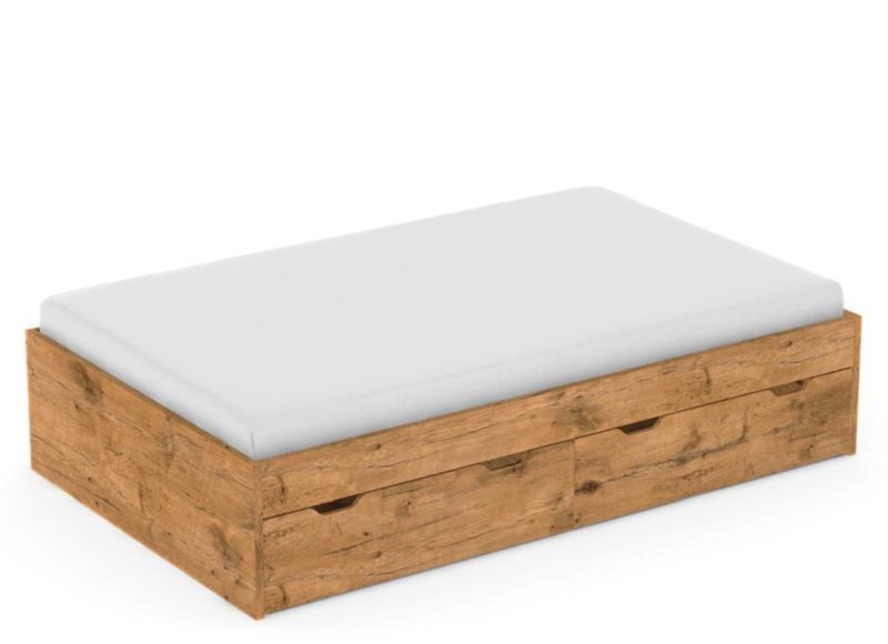 Posteľ s 2 zásuvkami, 120 - viac farebných prevedení